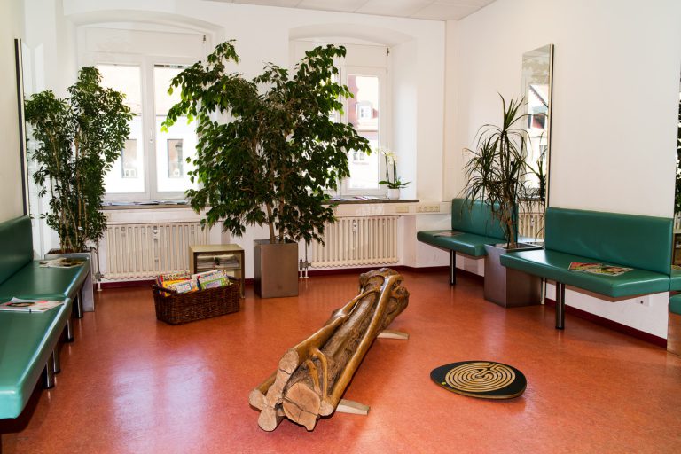 Wartezimmer der KJPP Augsburg