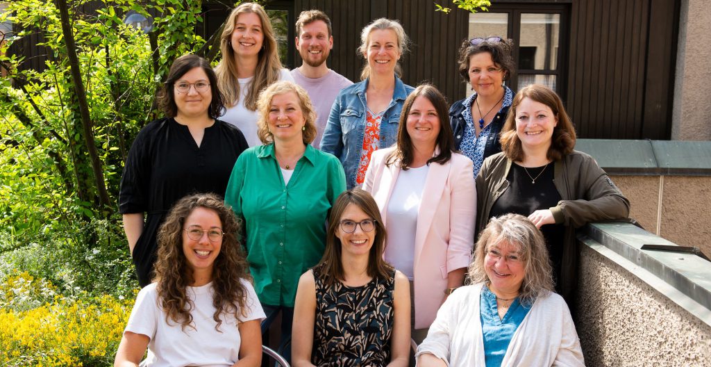 Das therapeutische Team der Sozialpsychiatrie (SPV) der KJPP Augsburg